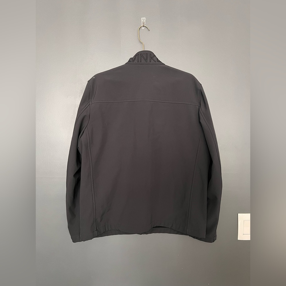 Calvin Klein Men's Gray / Black Softshell Jacket Coat - Picture 6 of 15